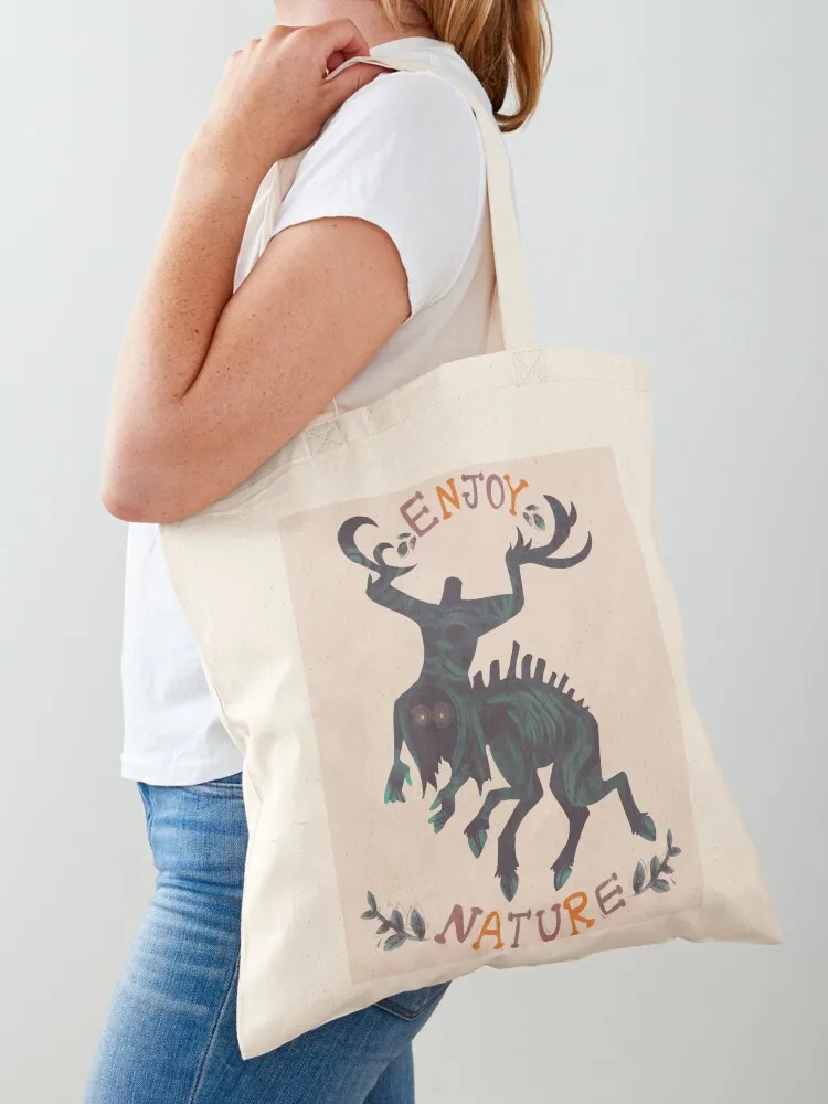 

Enjoy Nature Tote Bag shopping cart bags personalized tote bag foldable reusable bag women