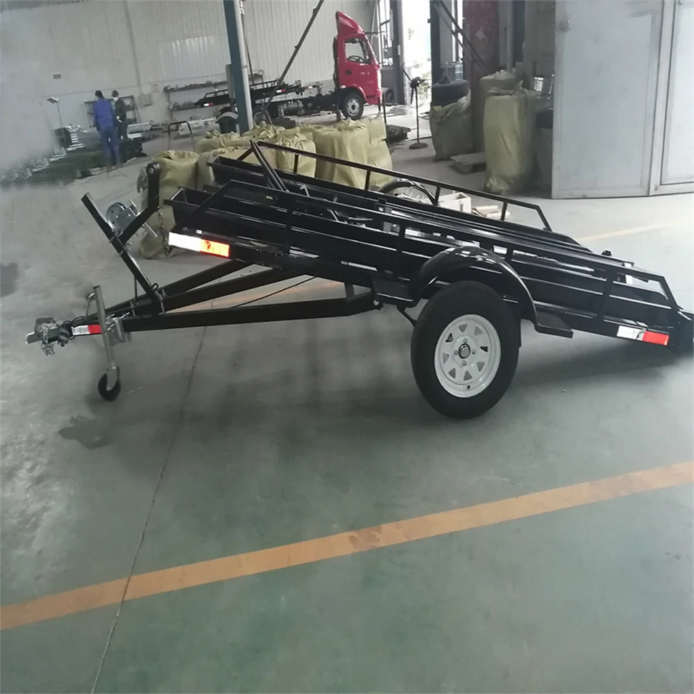 with Trailer Trailer Dolly Boat Folding Aluminum Boat Trailer