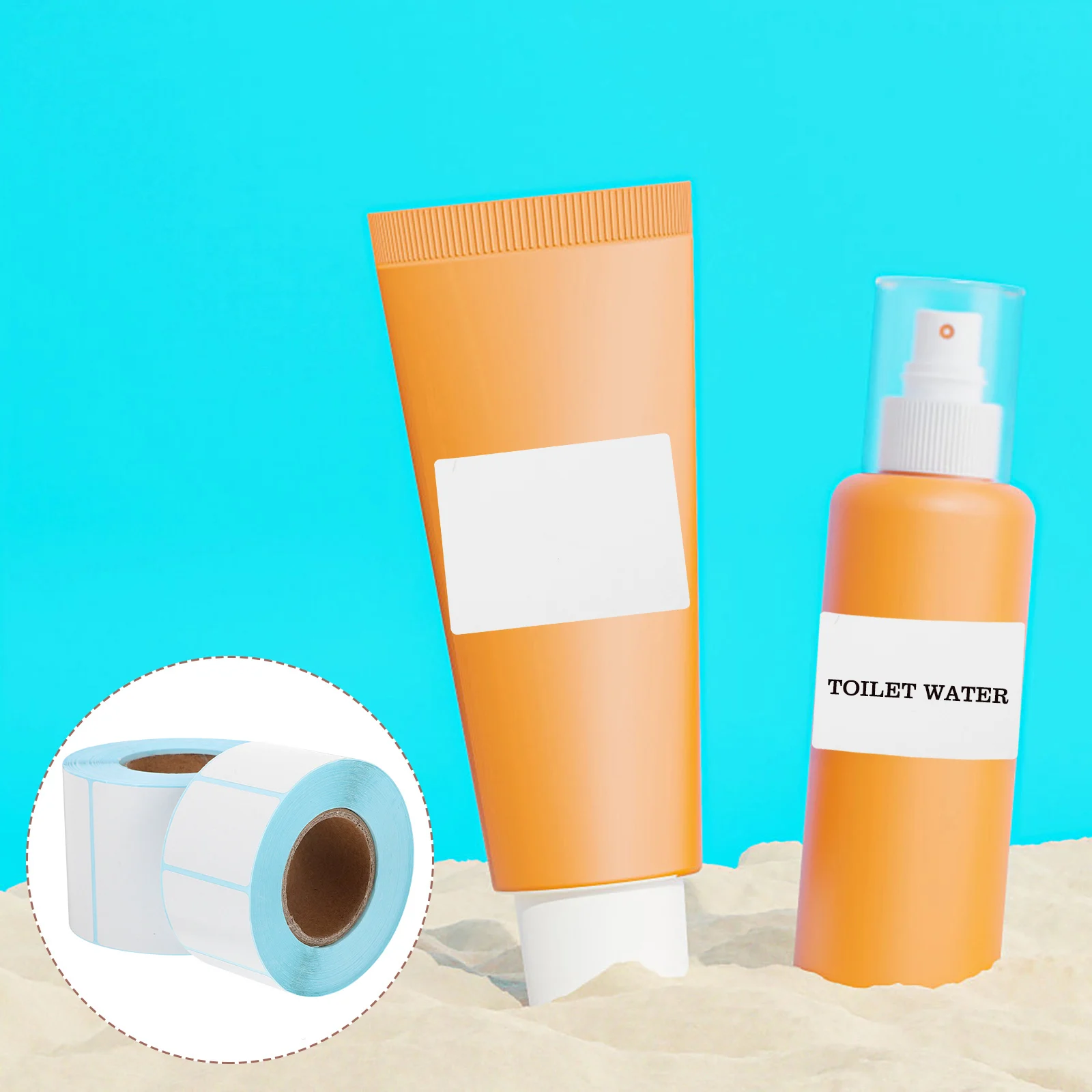 

2 Rolls Waterproof Barcode Labels Blank Thermal Shipping Labels Self Adhesive Price Tag Stickers Price Tag Sticker