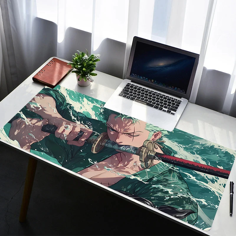 

Mouse Pad PC Accessories Non Slip Rubber Mousepad One Piece Zoro Laptop Gamer Office Keyboard Pad Computer Gaming Desk Mouse Mat