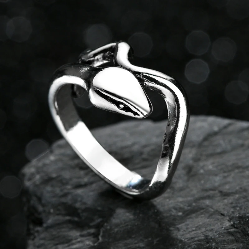 Snake Rings Open Size Fashion Bohemia Thomas Style Glam Ring Jewelry Best Ts Soul Gift for Women Men