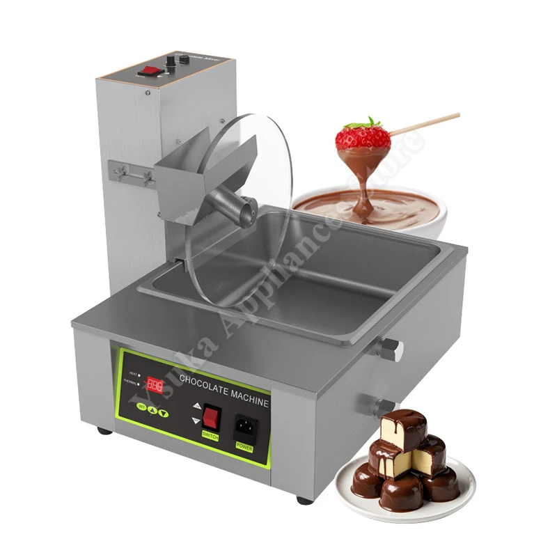 Chocolate Mixer Electric 8L 12KG Chocolate Melting Warming Machine Commercial Chocolate Dispenser Machine
