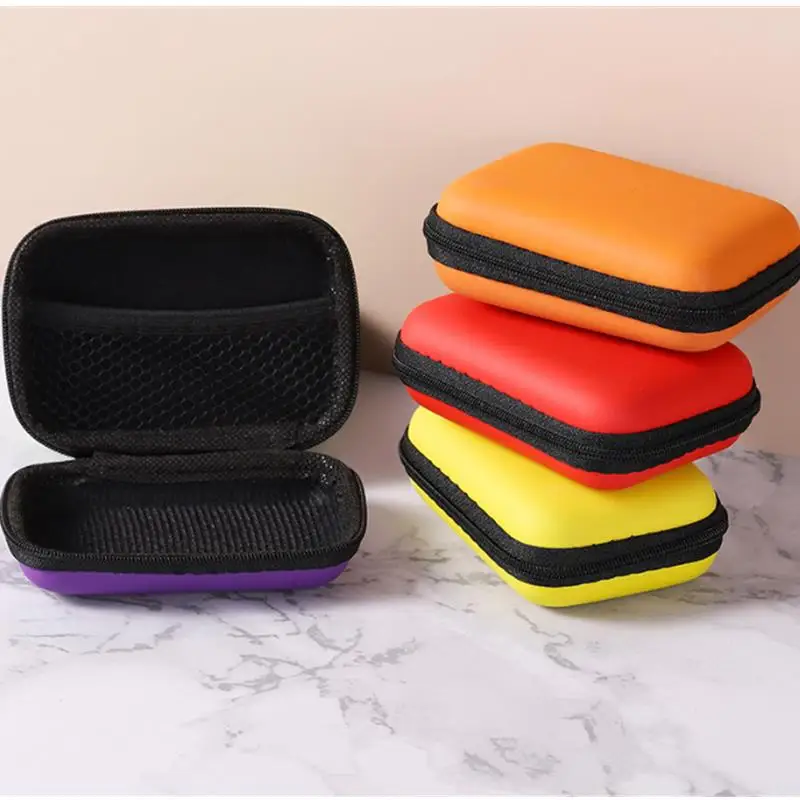 Sundries Travel Storage Bag Charging Case for Earphone Package Zipper Bag Portable Travel Cable Organizer Electronics Storage