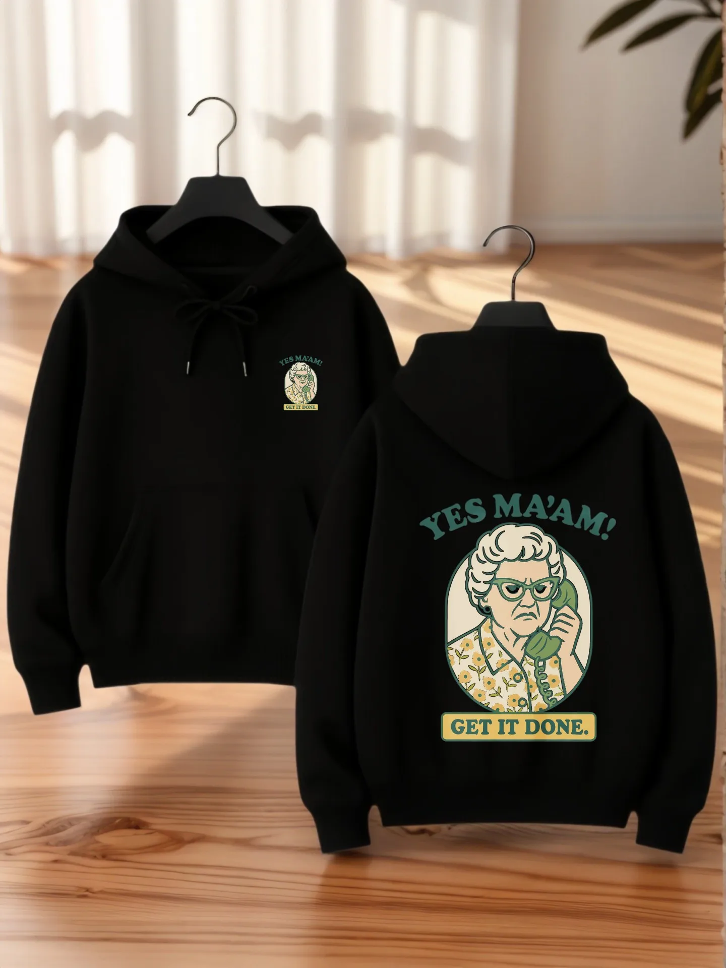 

Graphic Hoodie Women, Cartoon Print, Casual Aesthetic Design, Soft Fabric, Casual Everyday Wear, For Teens