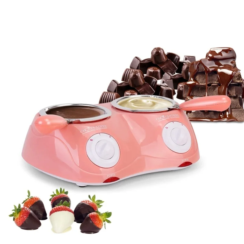 Non Stick Electric Melting Chocolate Pot With Accessories For Home Candy Chocolate Milk Cheese