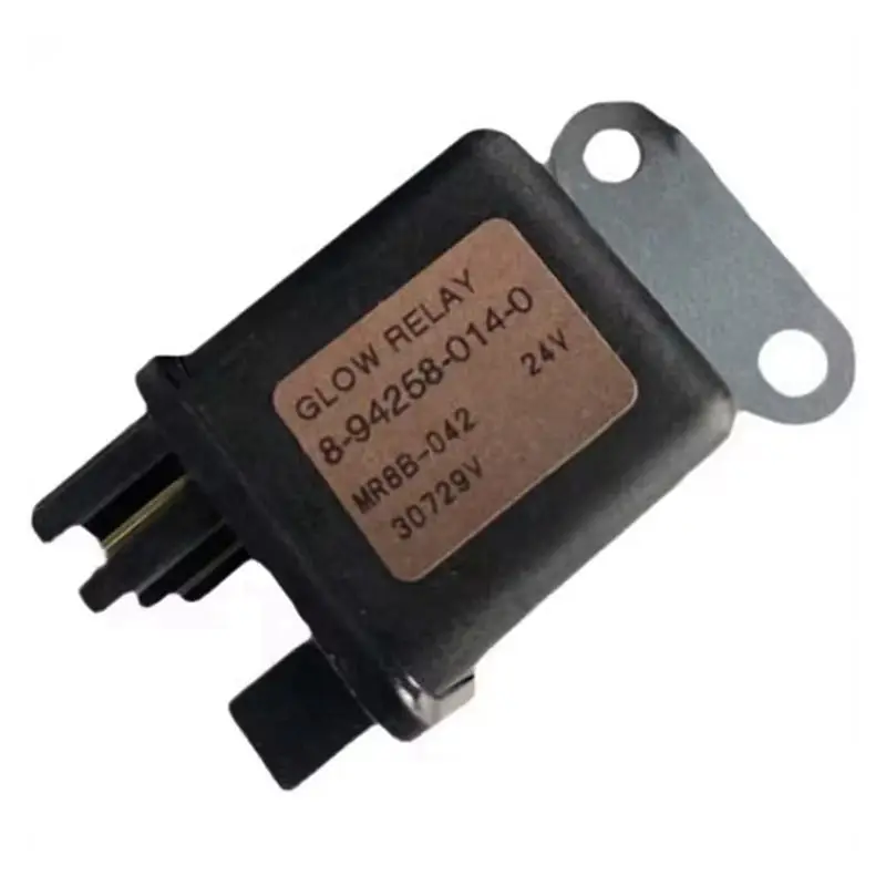 

AEE5-New High Quality Excavator Preheating Relay 24V 8-94258-014-0 8942580140 For Isuzu 4BD1 6BD1 6BG1 4HK1 6HK1