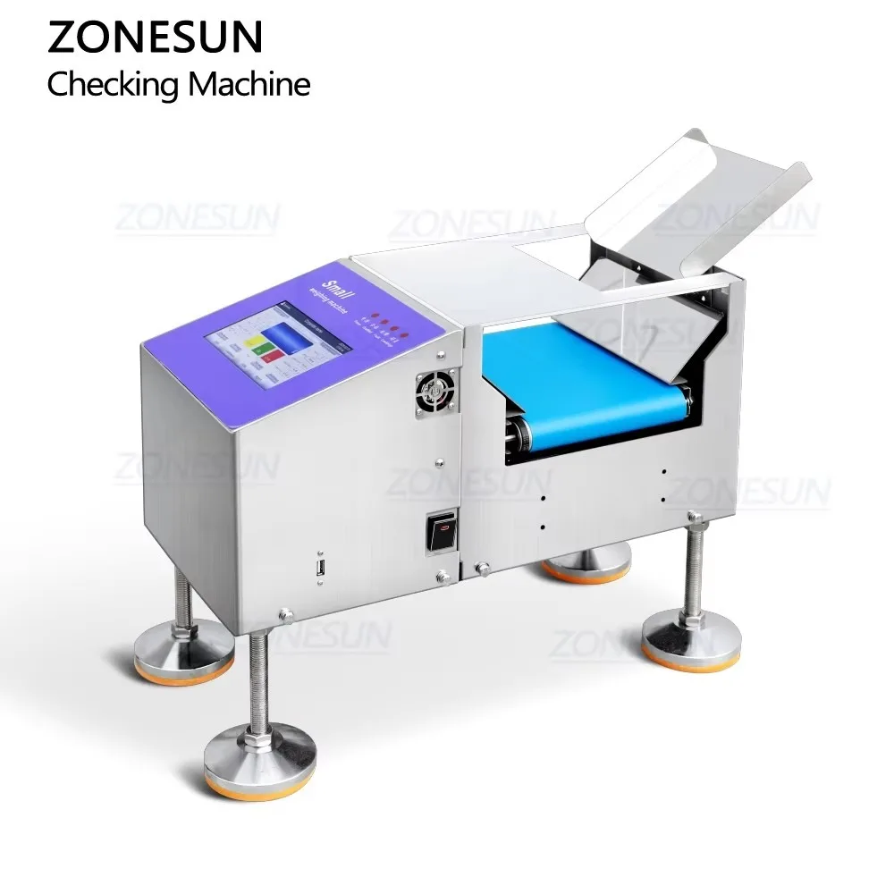 ZONESUN ZS-CW150 Automatic Industrial Weighing Checker High Sensitivity Conveyor Weight Checking Machine