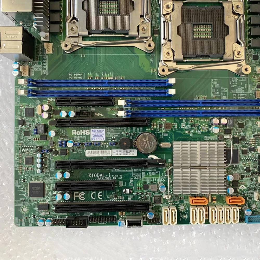 Imagem -02 - Placa-mãe para Supermicro X10dal-i E52600 v4 Processador da Família v3 Ddr4 Lga2011 Sata3