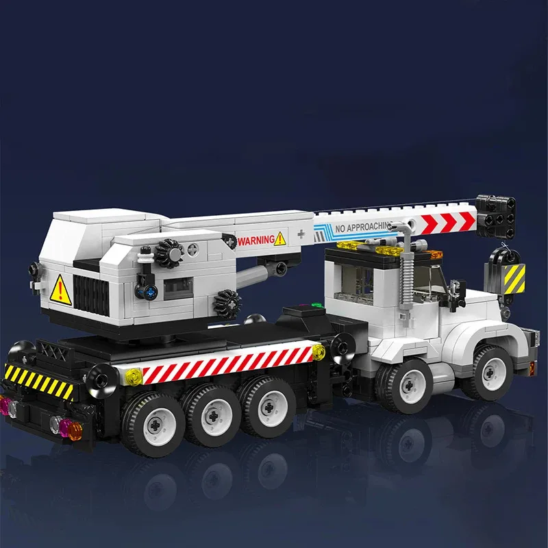 Mould King 670PCS Crane Truck Model Building Blocks Kit Assembled Toys Vehicle Ornaments Kid Xmas Gift 24092