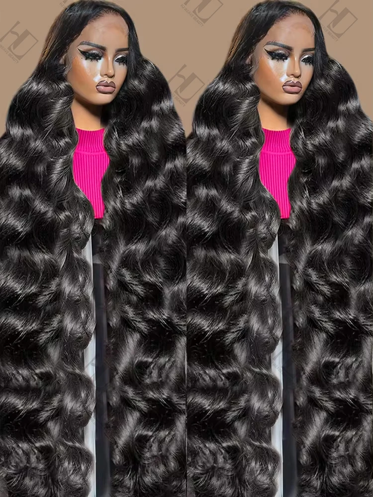 

300 Density Body Wave 360 Lace Front Wig 13x4 13x6 Hd Lace Wig Water Wave Transparent Human Hair Lace Frontal Wig Sale 40 46Inch