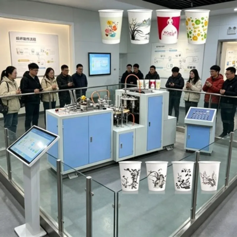 High Speed Automatic Intelligent Paper Cup Forming Machine for Paper Cups Coffee Tea Cups Disposable Double Wall