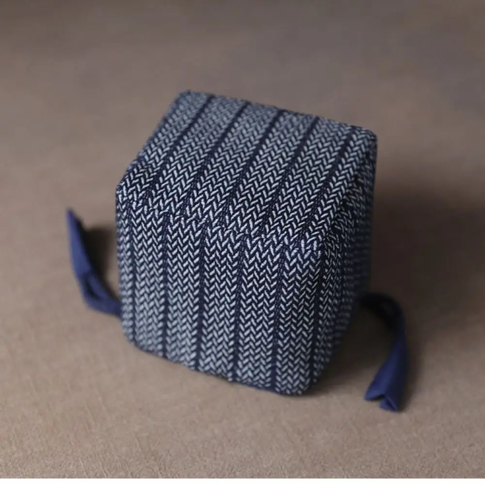 Chinese Style Teapot Cup Cotton Protect Cloth Bags Breakage-proof Denim Travel Teaware Storage Bag Portable Practical