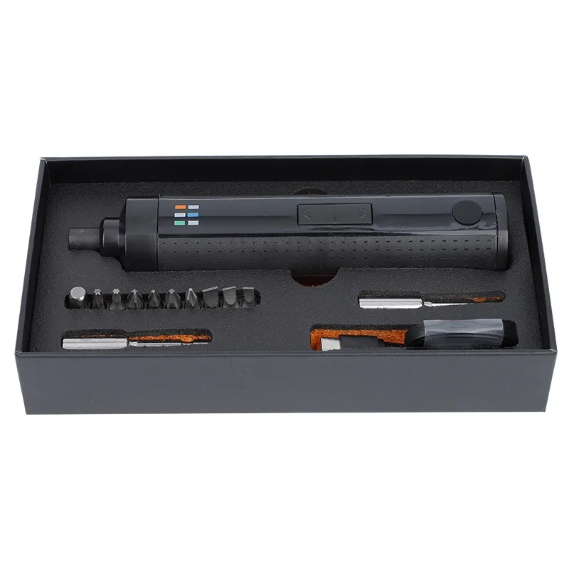 

Electric Screwdriver Set Rechargeable Household Small Electric Screwdriver Portable Mini Hardware Tool Set