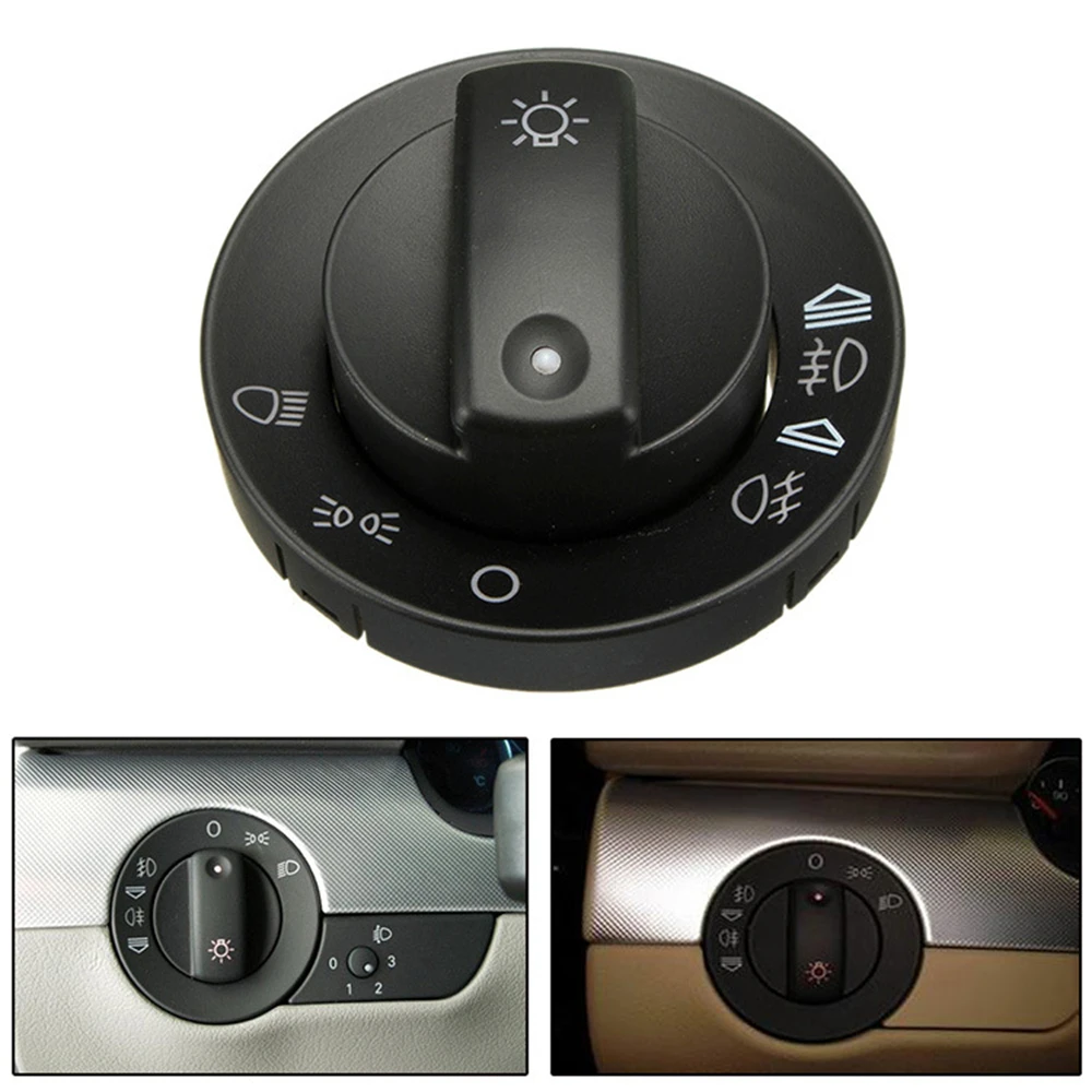 Headlight Switch Knob Cover Cap Repair Kit For Audi A4 S4 8E B6 B7 2000-2007 Fog Light Control Switch Cover 8E0941531A