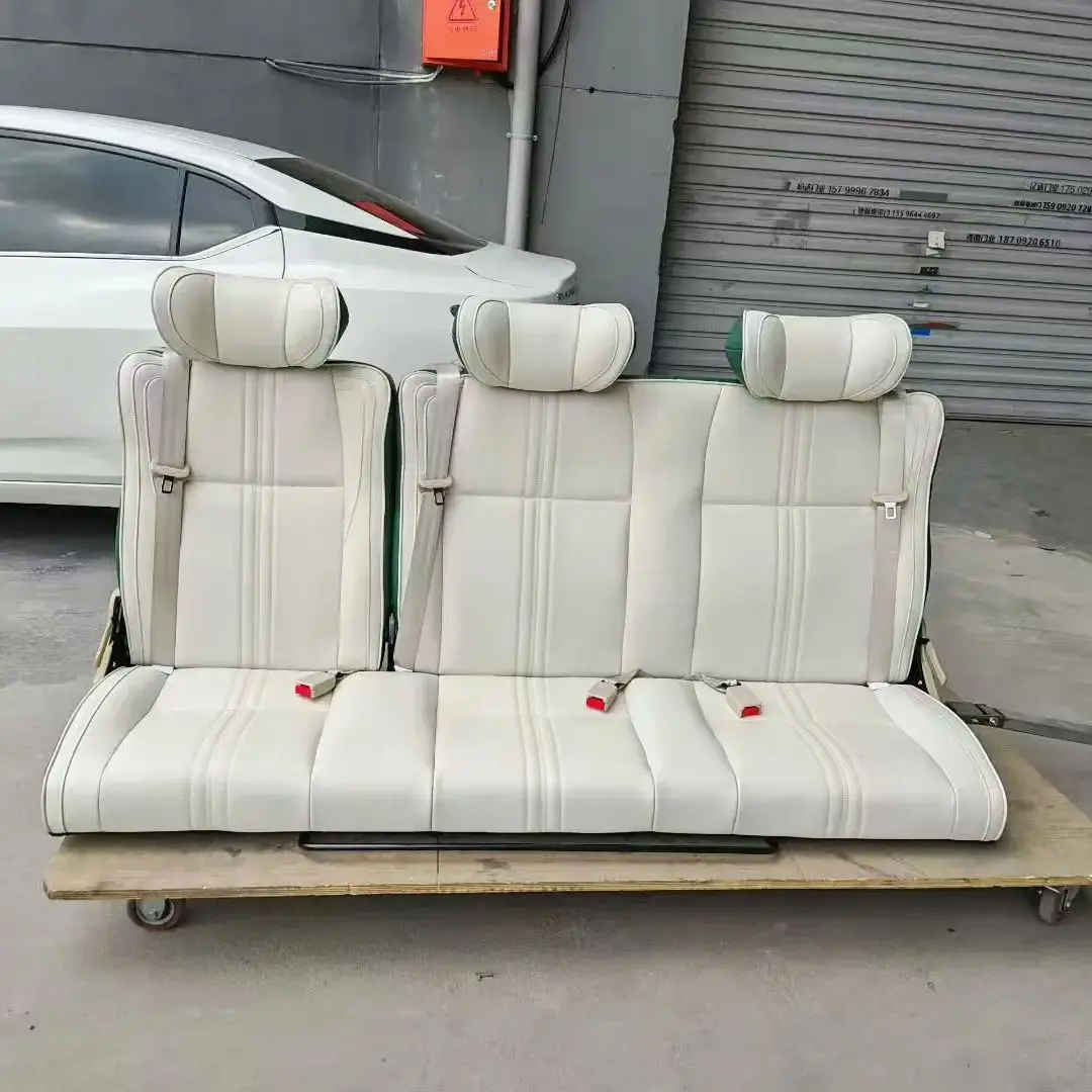 

Custom RV Folding Sofa seatBed High Quality Adjustable Split Backrest Foldable Leather for Motorhomes Camper Vans Direct Factory