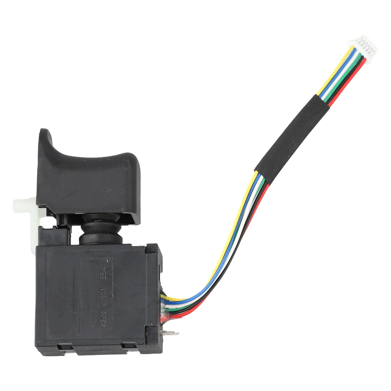 1pc 6-wire Trigger Switch 7.2V-24V Cordless Electric Hand Drill Switch Adjustable Speed Controller Switch Power Tools Parts
