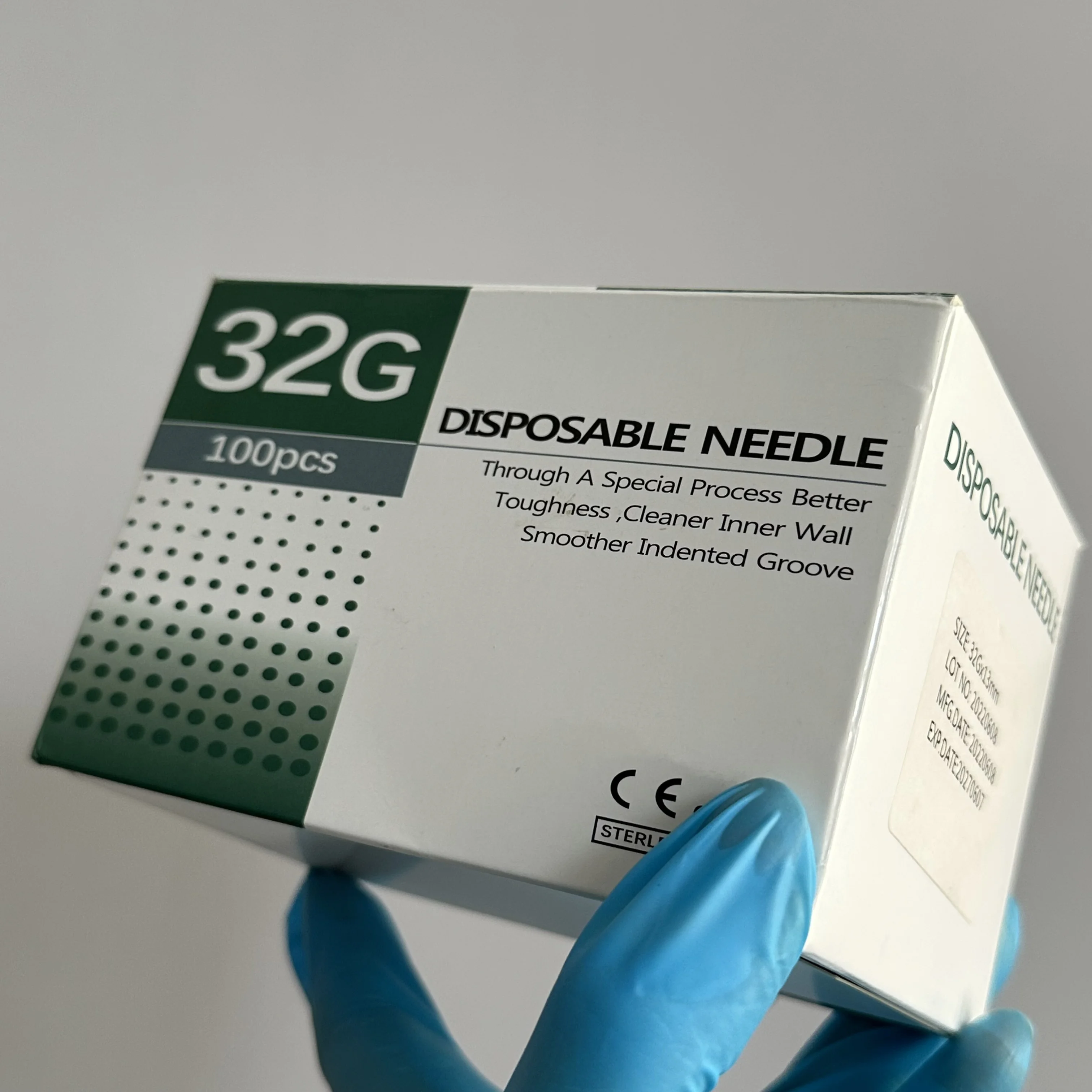 

Small Sharp Needle Single Packaged Disposable Sterile for teeth irrirgation 32G 6mm 34g 4mm 1.5mm Painless Small Needle
