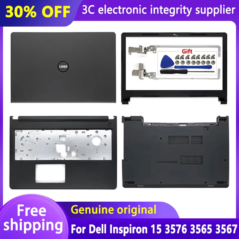 tampa traseira lcd para dell inspiron 15 3576 3565 3567 serie 15 novo 01