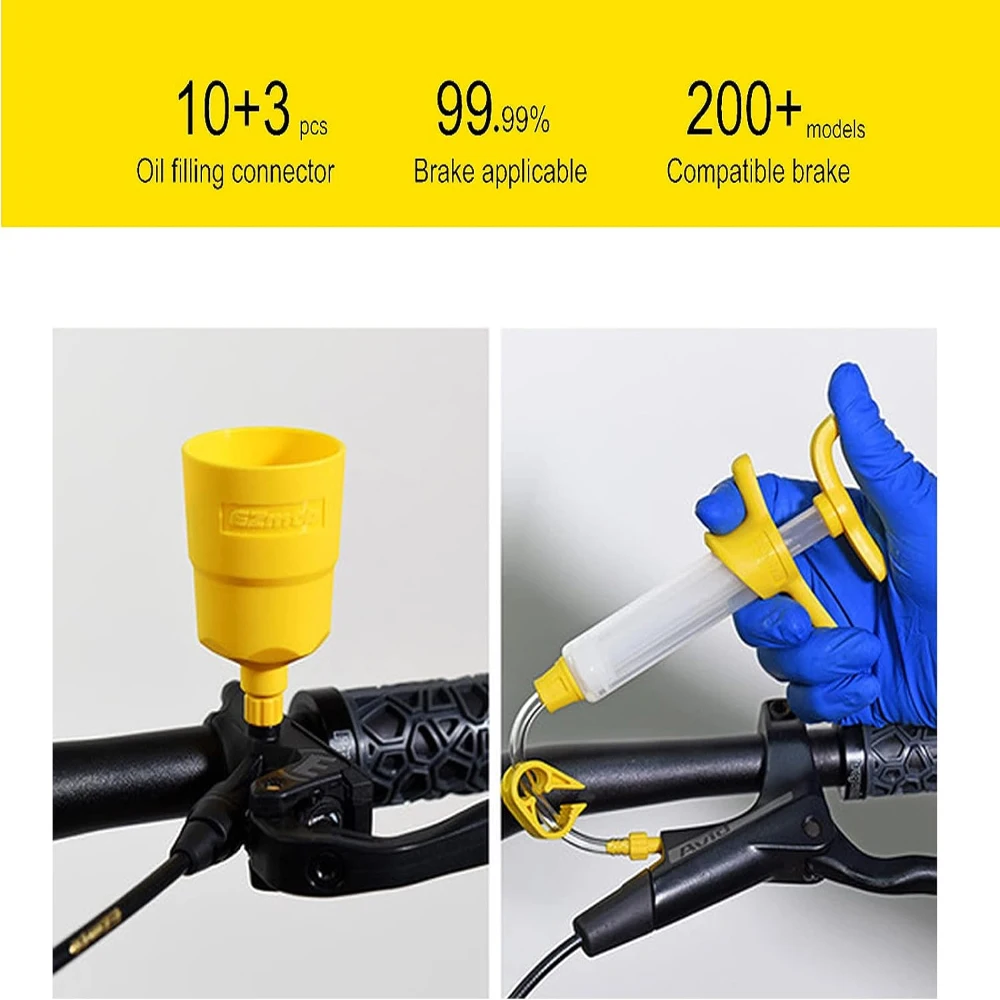 1/2/3 Pcs 60Ml Bicycle Brake Fluid Mineral Oil System Fluid Cycling Mountain Bikes for Shimano Bike Accessorie Oil Injector