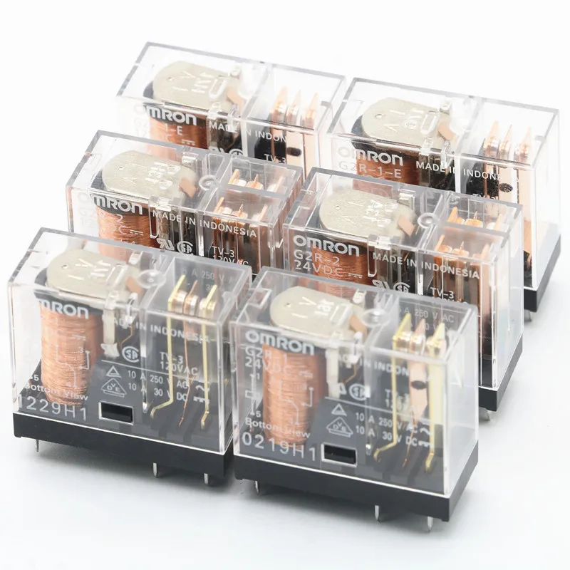 

1PCS G2R-1-12VDC 24VDCG2R-2 12VDC24VDCG2R-1-E 12VDC24VDC Basic electromechanical relay