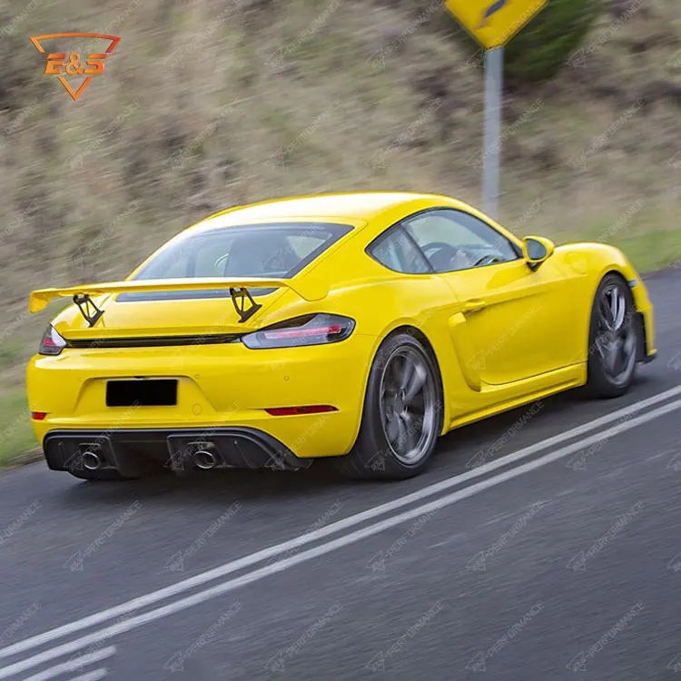 For Porsche 718 Rear Diffuser Upgrade to GT4 Style Rear Diffuser