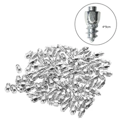 100Pcs Anti-Slip Tire Studs Screws Nails for BICYCLE Hiking Shoes Anti-ice Snow Spikes 85DF