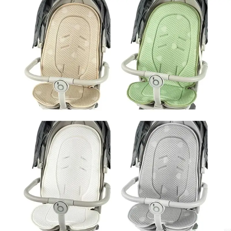 

Q22D Ventilated Cotton Pushchair Chair Pad With Not Slip Backing For Global Pushchair Models Machine Washable