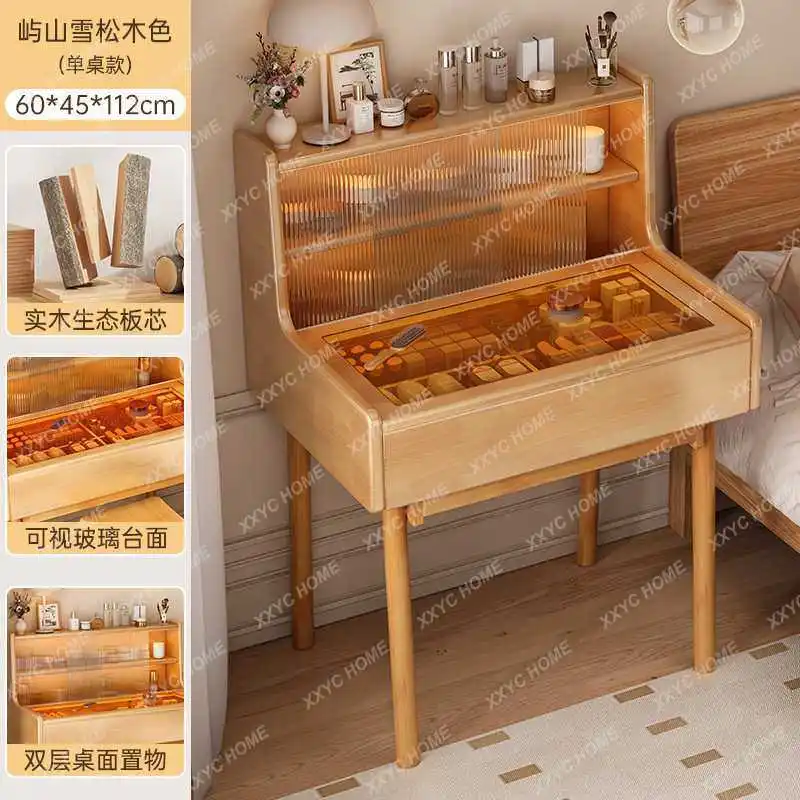 MMLighting Dressing Table Storage Glossy Cheap Drawers Dressing Table White Clothing Coiffeuse De Chambre Wardrobes Makeup Holde