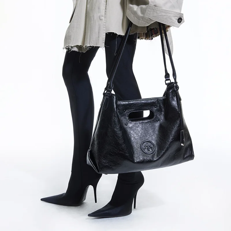 

GROTTO Fashion 2025 New Luxury Carry Tote Shoulder Bag Casual Minimalist Large Capacity Crossbody Bag