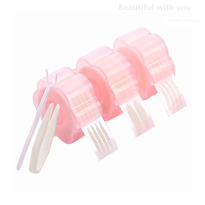 360 قطعة ماكياج واضح رمادي بيج الجفن شريط عيون كبيرة غير مرئية مزدوجة أضعاف الجفن الظل الشريط ملصق الجمال أداة #5