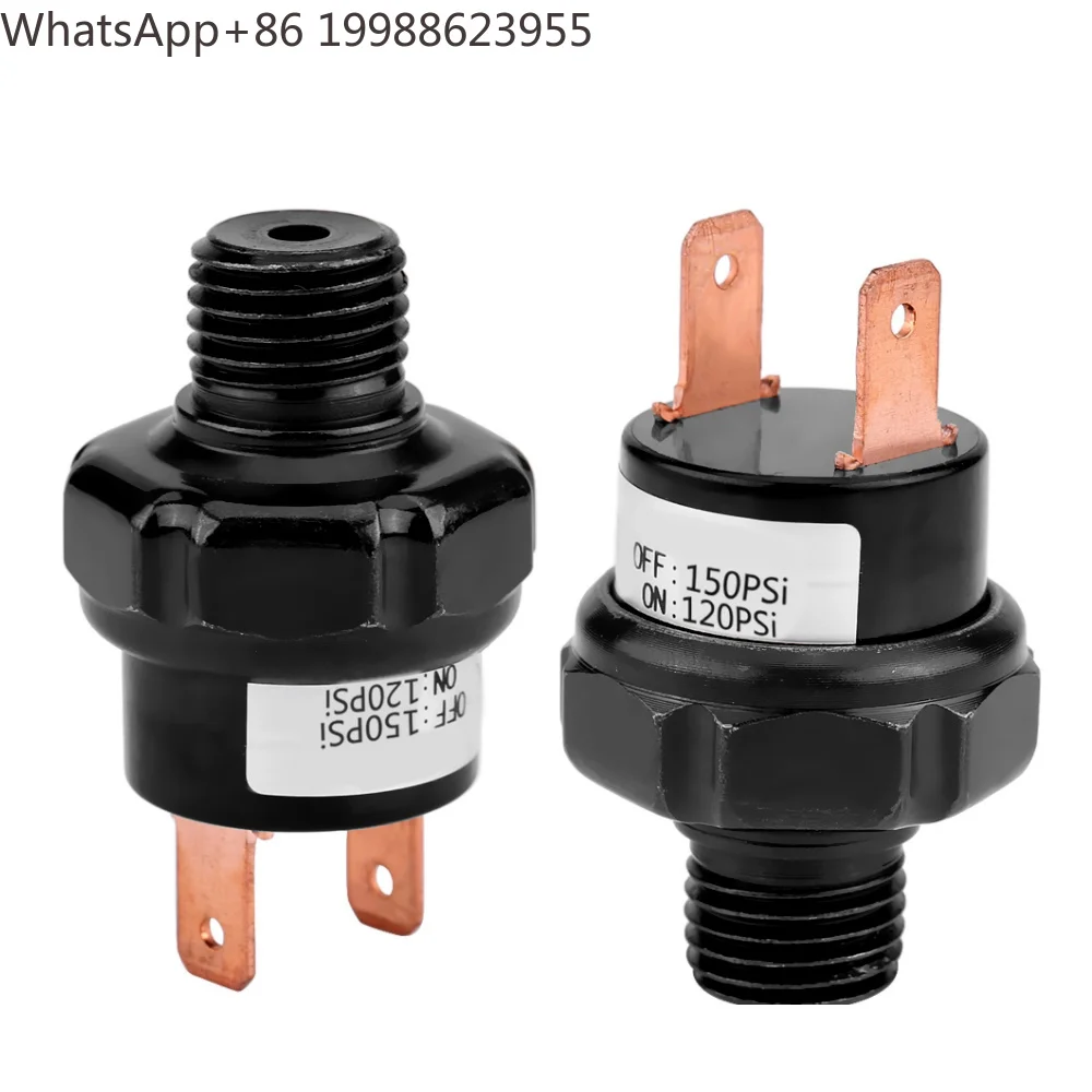 1pcs  70-100PSI 170-200 PSI 120-150PSI 90-120PSI 150-180PSI 125-200PSI Air Compressor Pressure Control Switch Valve Heavy Duty