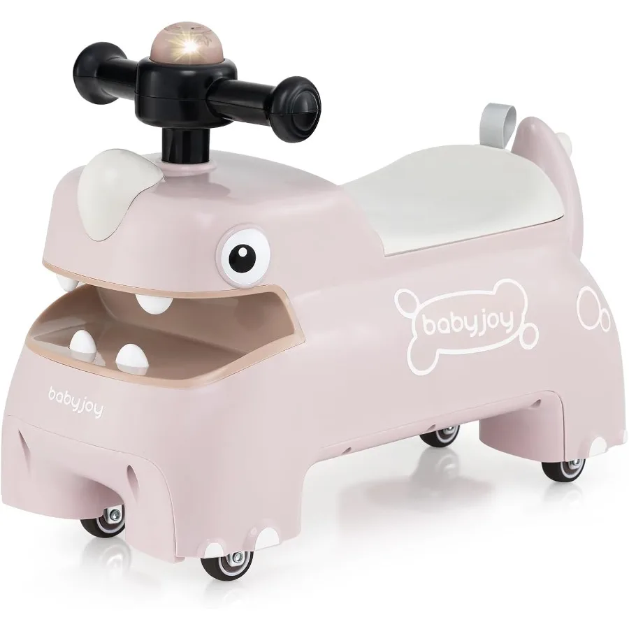 幼児用乗用玩具、足で押すスライドカー、シート下収納付き、ライト、音楽＆ホーン、4つのユニバーサルホイール、子供用乗用玩具