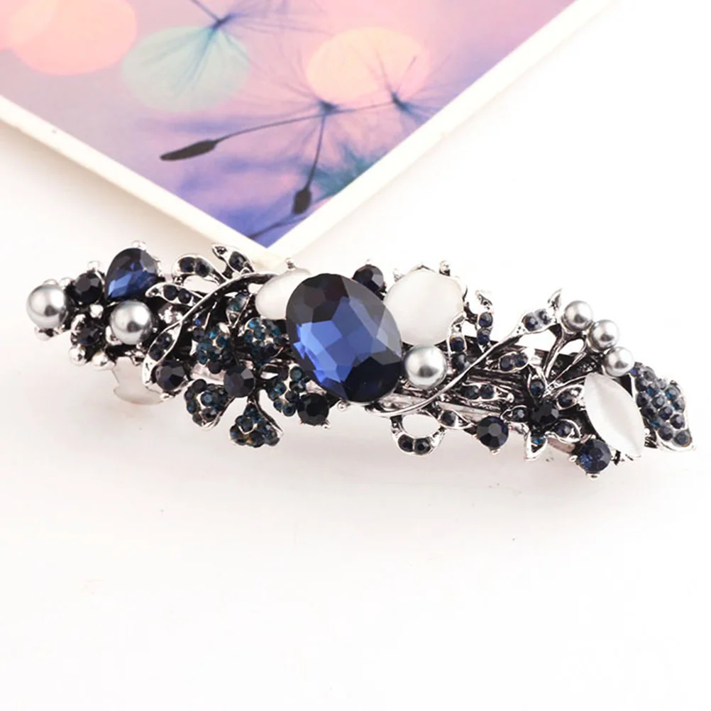 Headwear for Women Rhinestone Bobby Pins Girls Barrettes Hair Clips Bowknot Bride