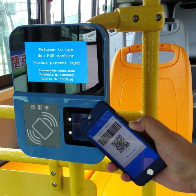 Bus Validator For Public Transport WithQR Code Scanner 4G 3G 3 PSAM Card