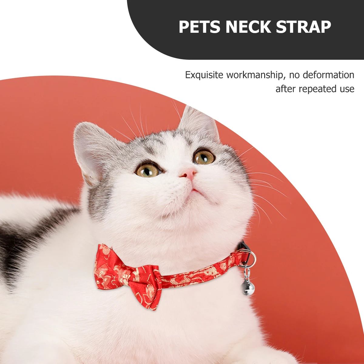 

Tag Cat Collar Pets Neck Strap Folk-custom Chinese Style Ring Bell
