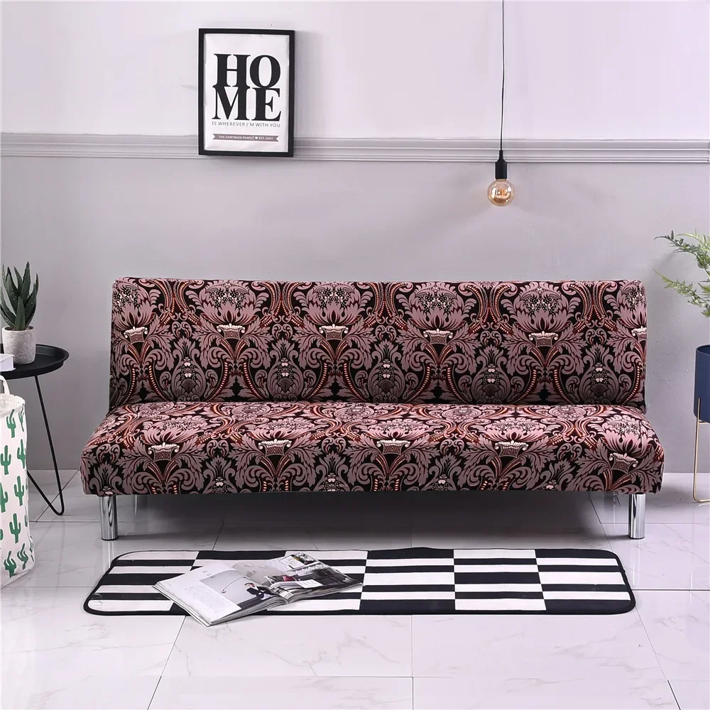 Universal Sofa Cover Folding Stretch Big Elasticity Couch Cover Sofa Without Armrest Folding All-inclusive Cover For Sofa Bed