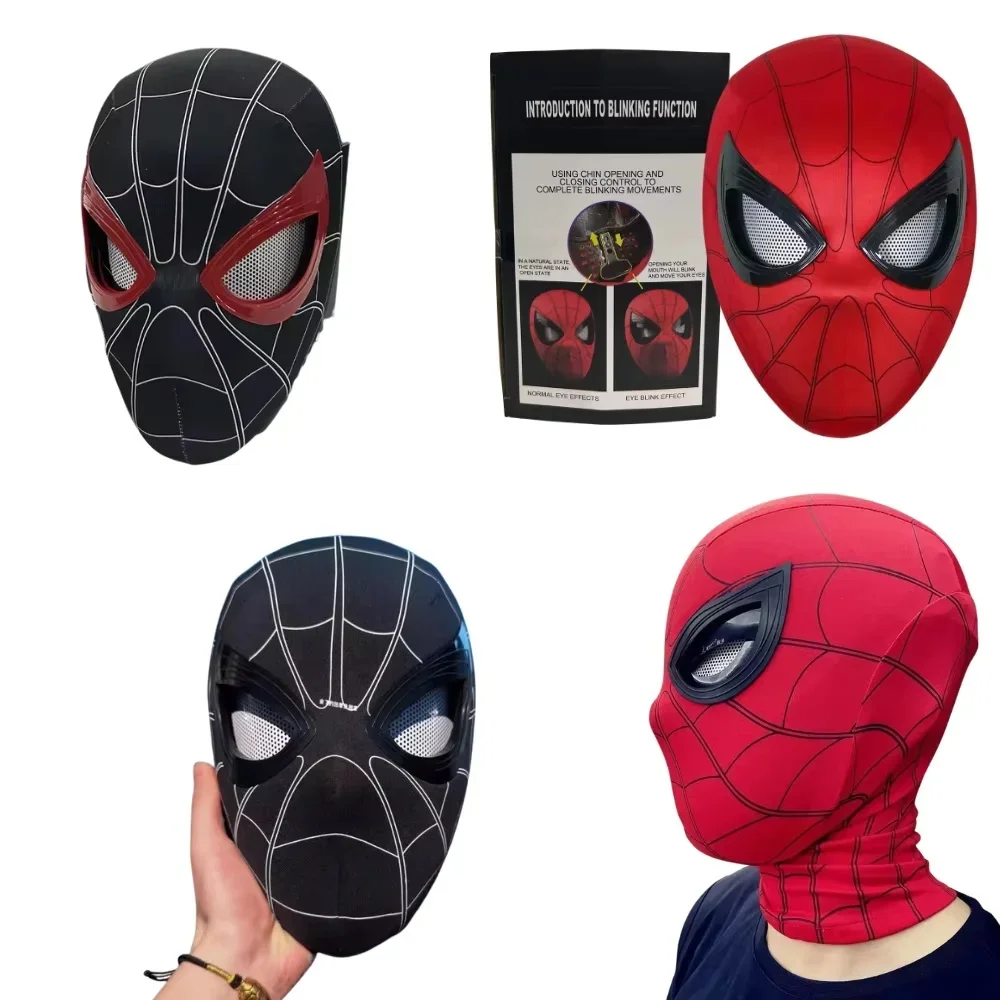 New Cartoon Handmade Spider-Man 2 Movie Accuracy Trend Toy Cosplay Mask Peter Handicraft Collectible Item For Birthday Gift view 2