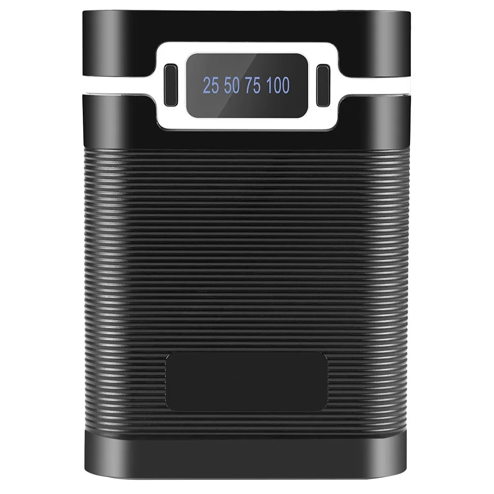 

DIY 18650 Power Bank 4 Slots Rechargeable with Dual USB Ports for Devices Mobile Bank