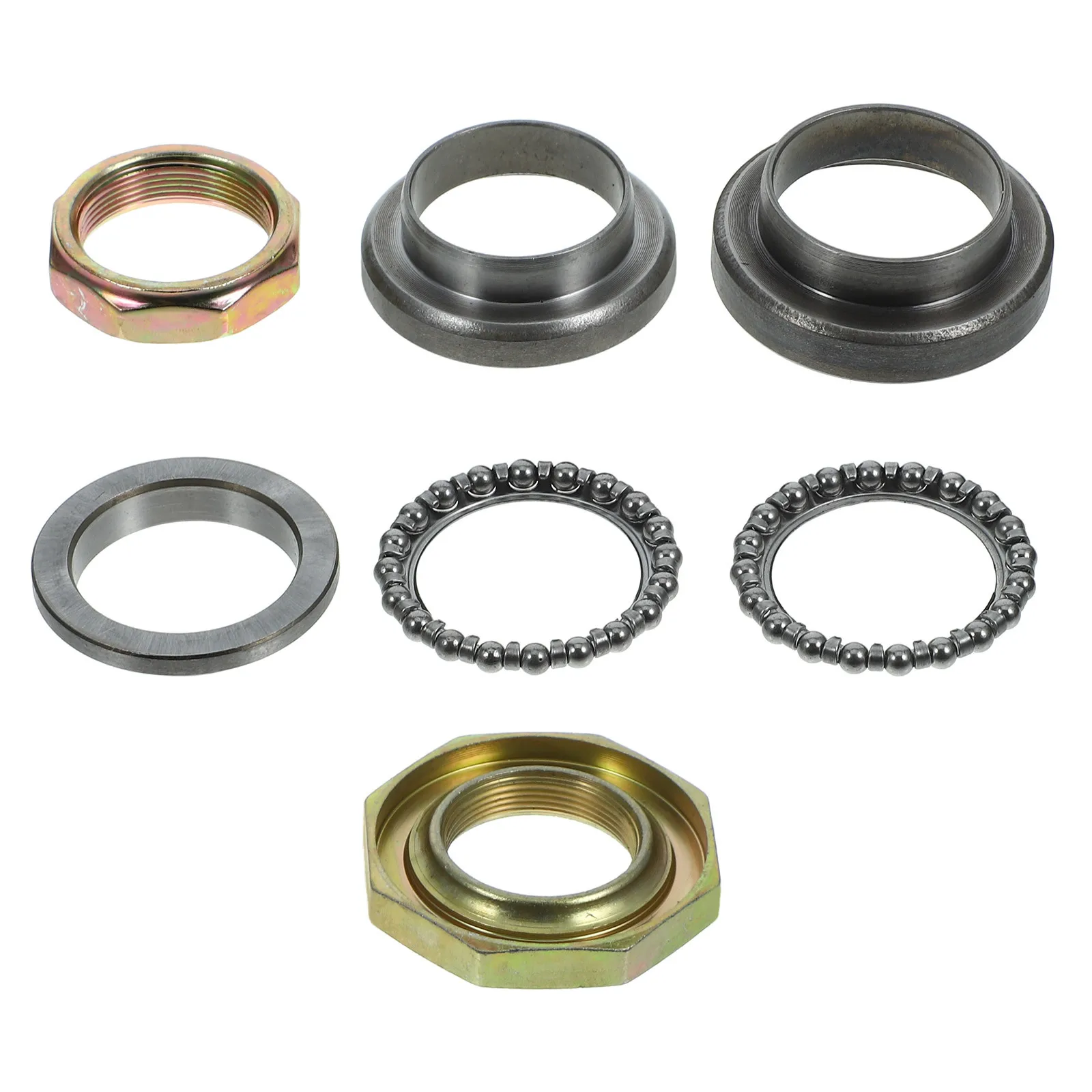 

1Set Front Fork Steering Bearing Kit Long Lasting Durability Effortless Navigation Scooter Supplies Steering Stem Bearing Kit