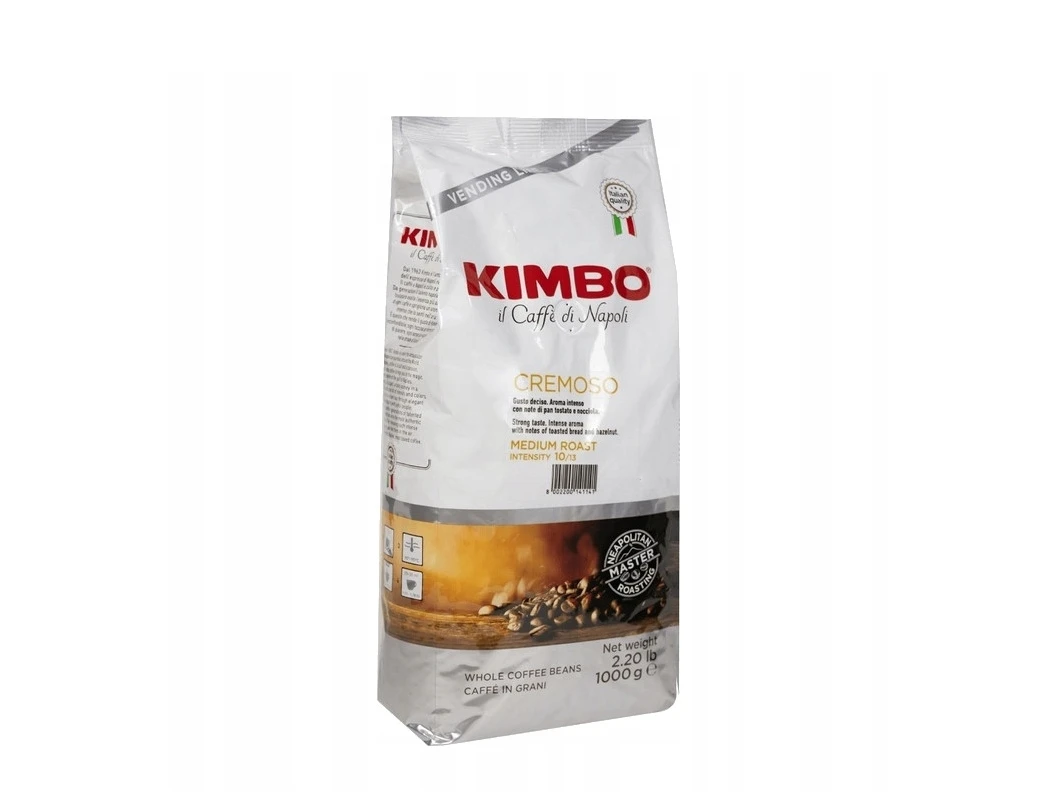 Cremoso Bean Coffee 1kg - Kimbo