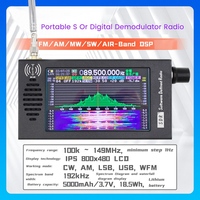 Best DeepSDR 101 Software Defined Radio SDR Radio DSP Digital Demodulation Short Wave FM MW SSB CW HAM Radio Receiver
