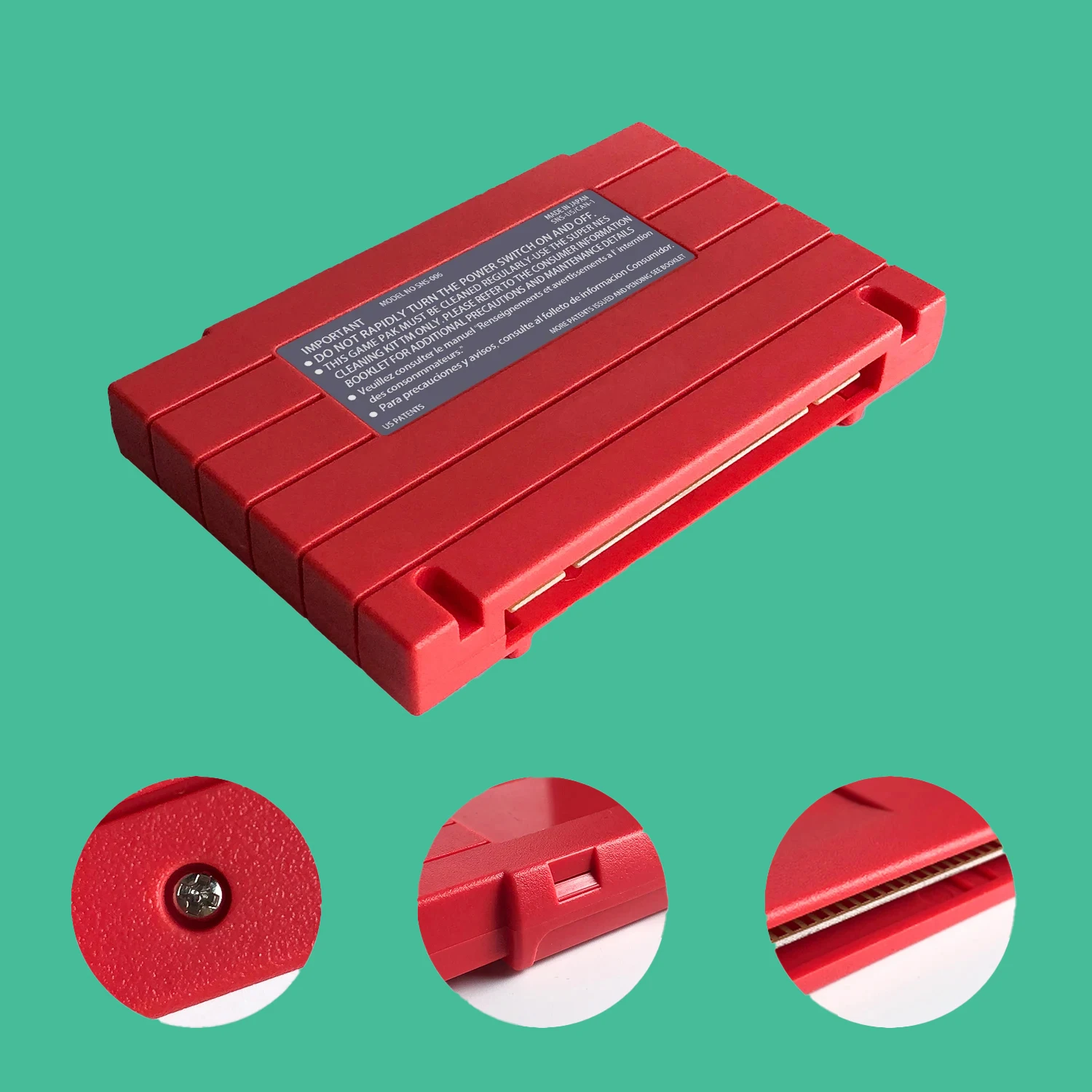 DIY 900 in 1 Super Multi Games Retro 16 Bit Game Card for SNES Video Game Console Cartridge USA Version shell