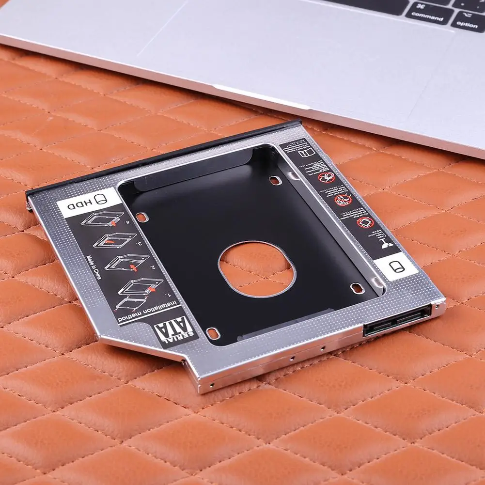 SATA naar SATA 9 mm SSD-behuizing Harde schijfbehuizing CD-ROM Schijfschijfpositie