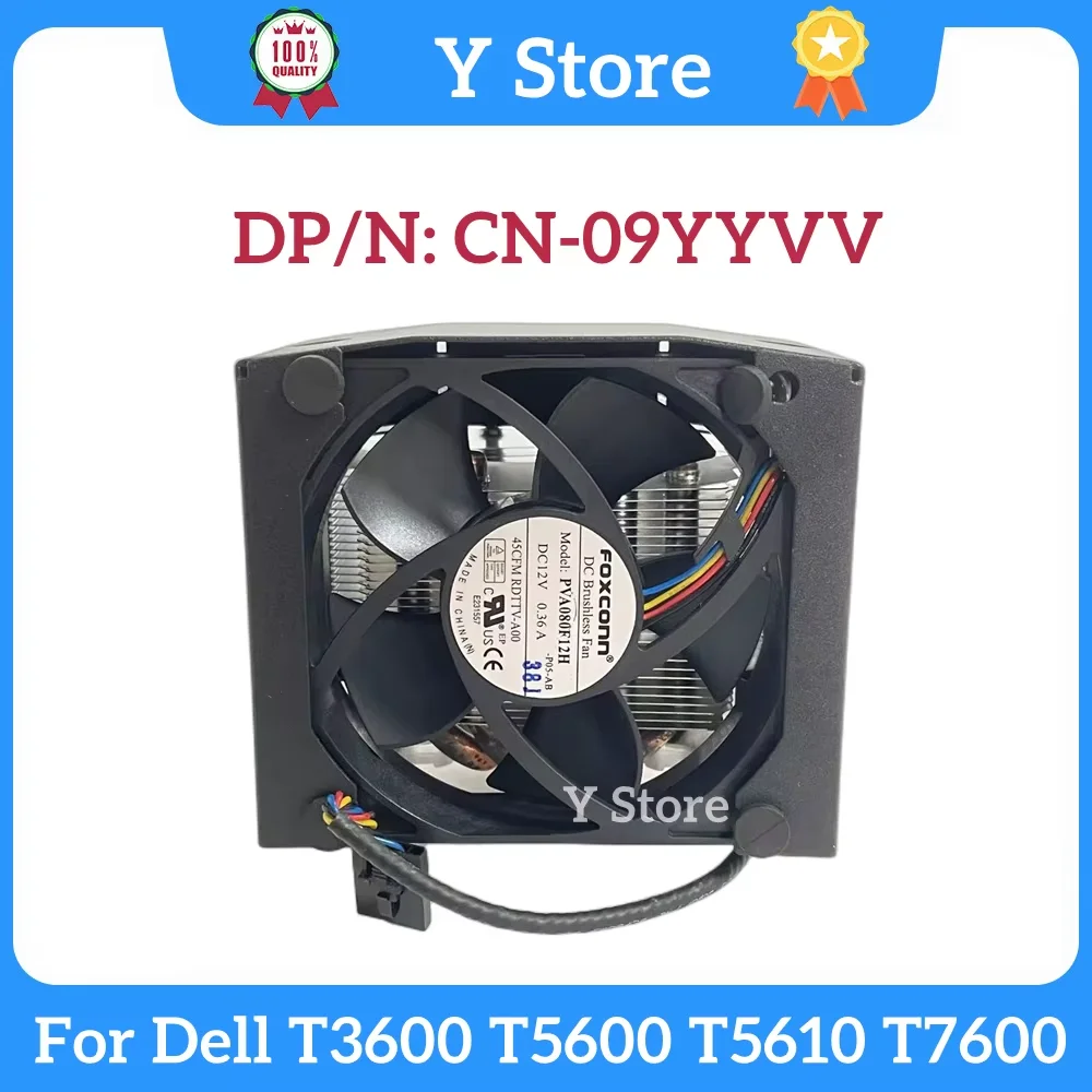 

Y Store Оригинальный охлаждающий вентилятор для рабочей станции 1TD00 01TD00 9YYVV 09YYVV для Dell T3600 T5600 T5610 T7600 T7610 T7810