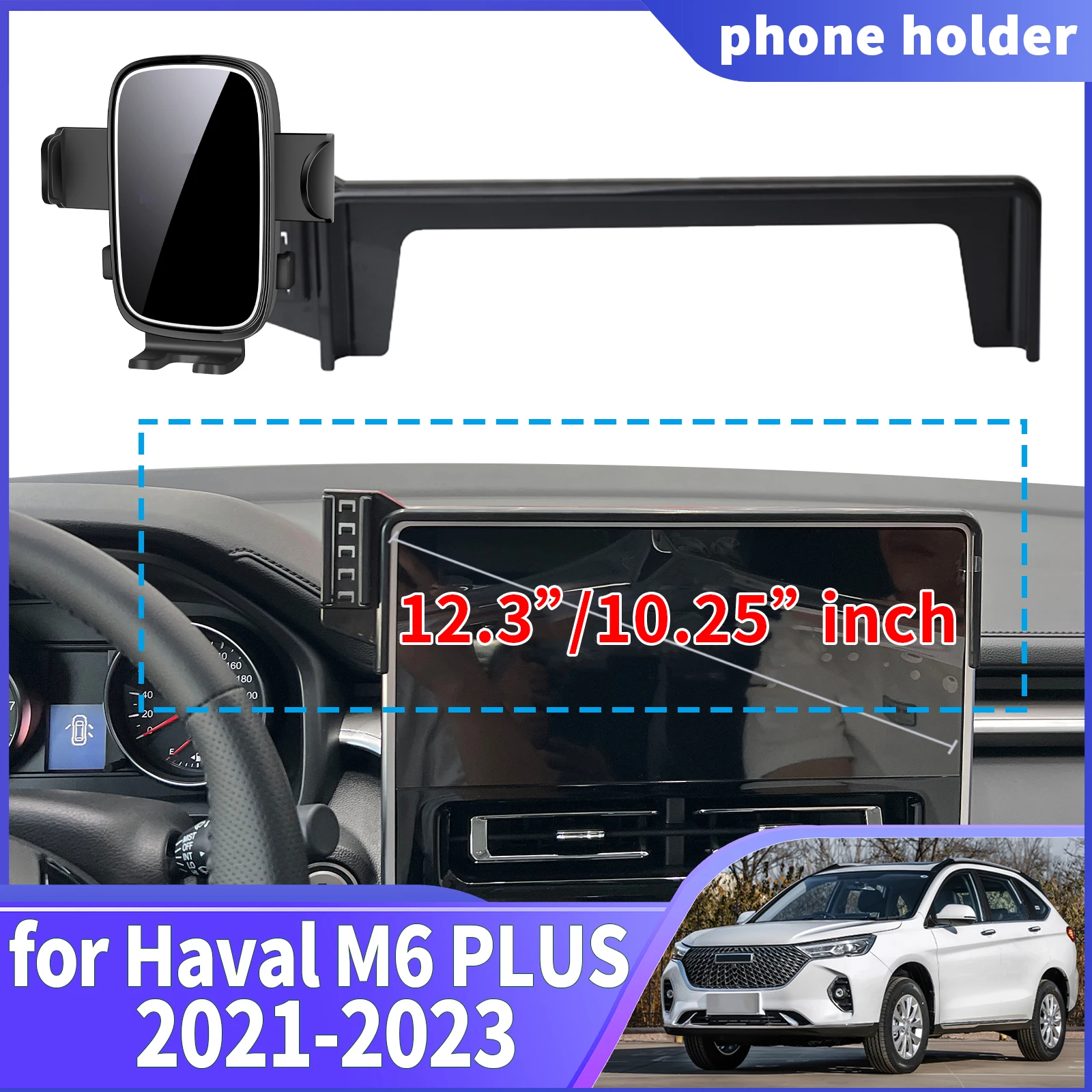 

fit for Haval M6 PLUS 2021 2022 2023 ​​Navigation Phone Holder Mount Customized Car accessoires