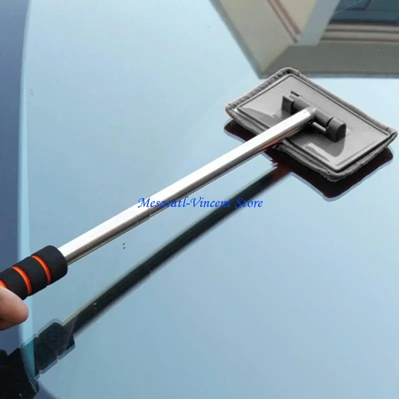 A70F Windscreen Cleaner Extendable Scraper Adjustable Auto Glass Cleaner Tool
