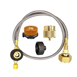 Europe Outdoor Gas Stove Gas Refill Adapter Camping Cylinder Filling Adapter Gas Tank Furnace Connector Accessories