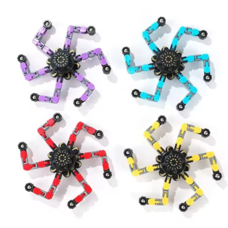 Kinder Verformt Fidget Spinner Kette Spielzeug Für Kinder Widerstand Hand Spinner Vent Spielzeug Erwachsene Geschenk