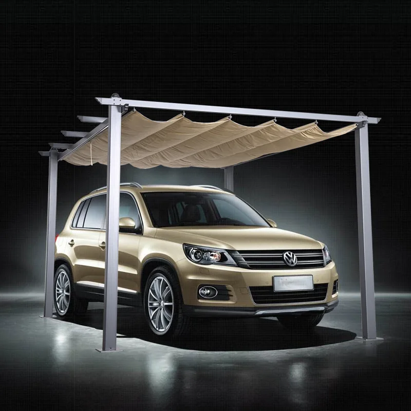 Gazebo courtyard grape rack outdoor terrace awning aluminum alloy canopy climbing vine rainstorm and rainproof
