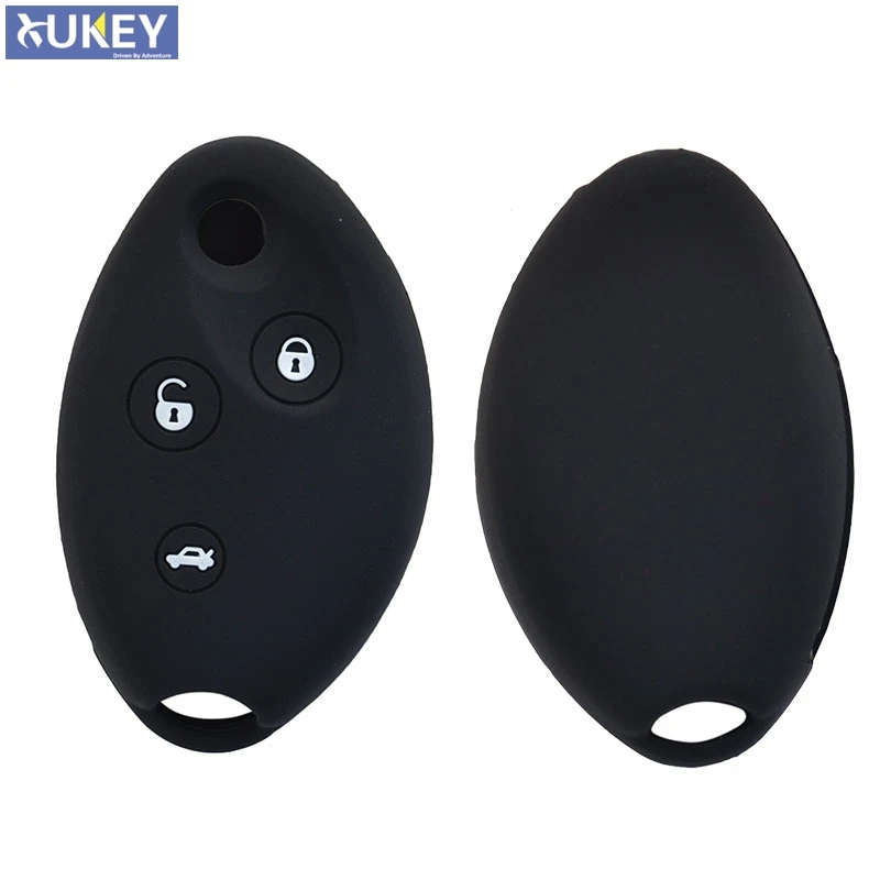 3 Button Silicone Car Remote Key Fob Shell Cover Case For Citroen C5 C8 Picasso Xsara Berlingo Skin Holder Protector